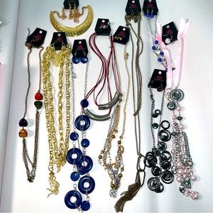 Paparazzi Lot of Ten Necklaces and Earrings